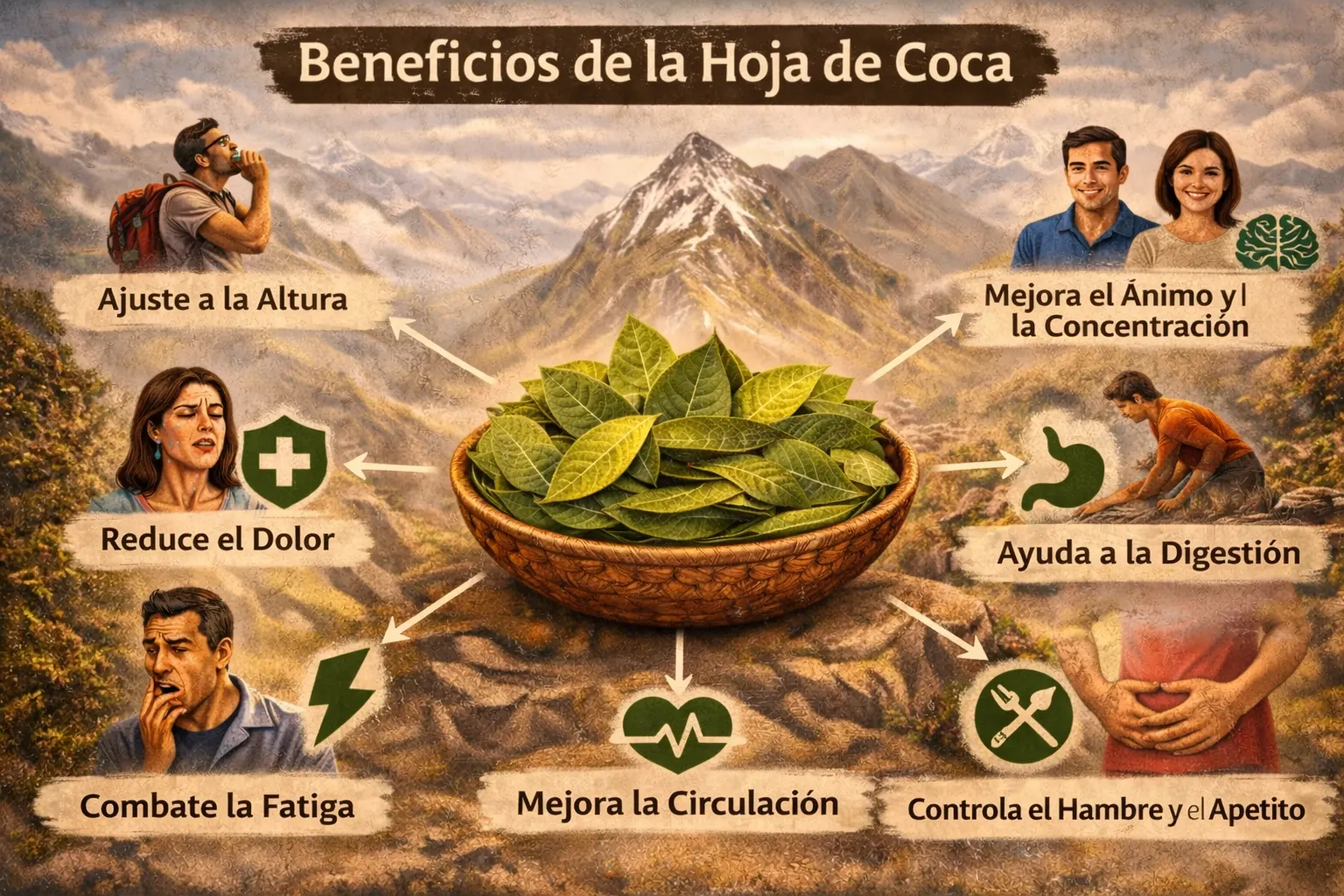 Beneficios de la hoja de coca