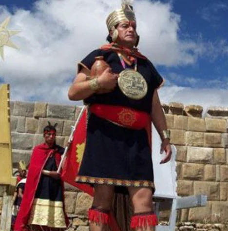 Black color inca signifying creation, fertility, and order