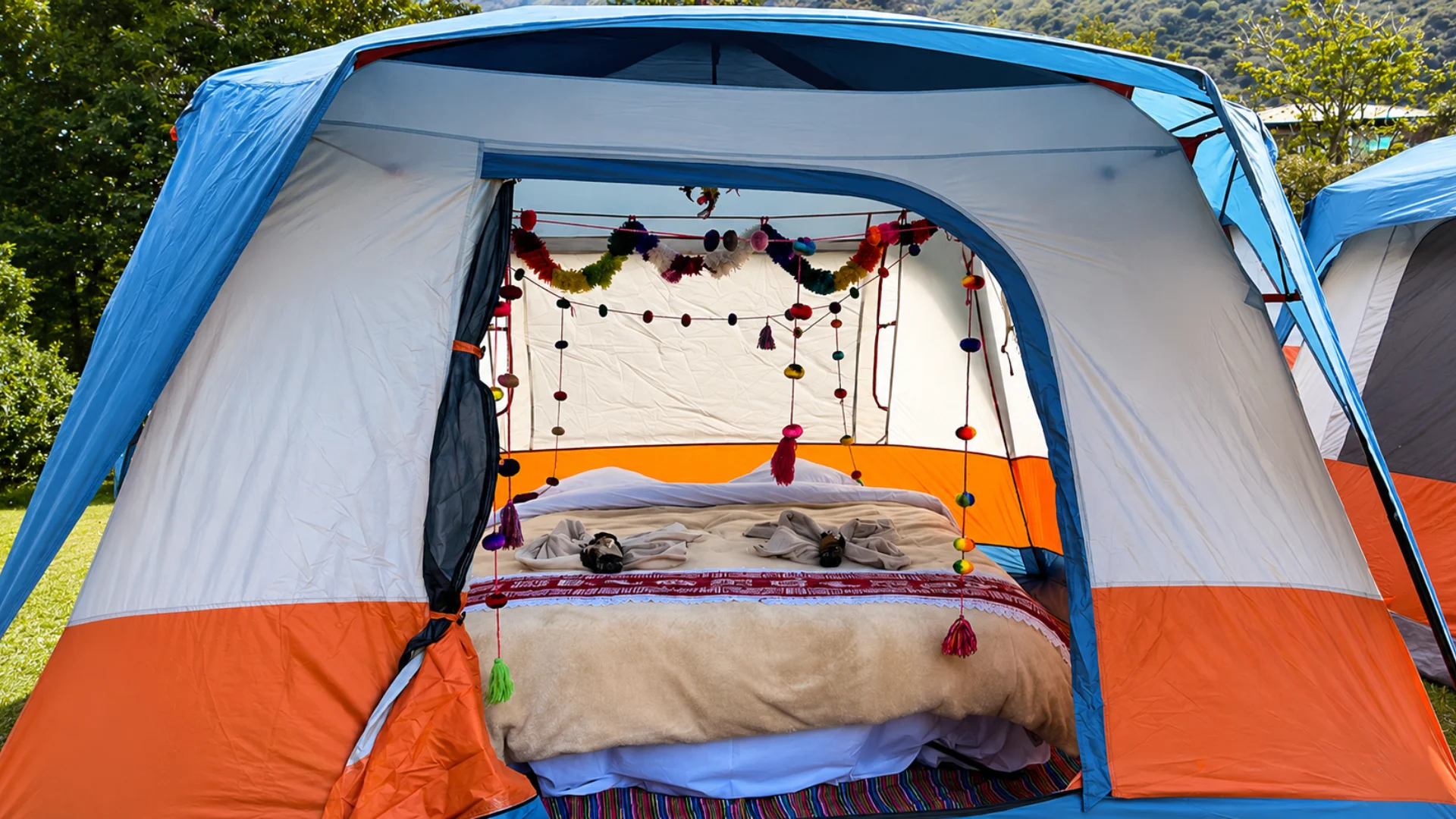 Camping de lujo en el Camino Inca