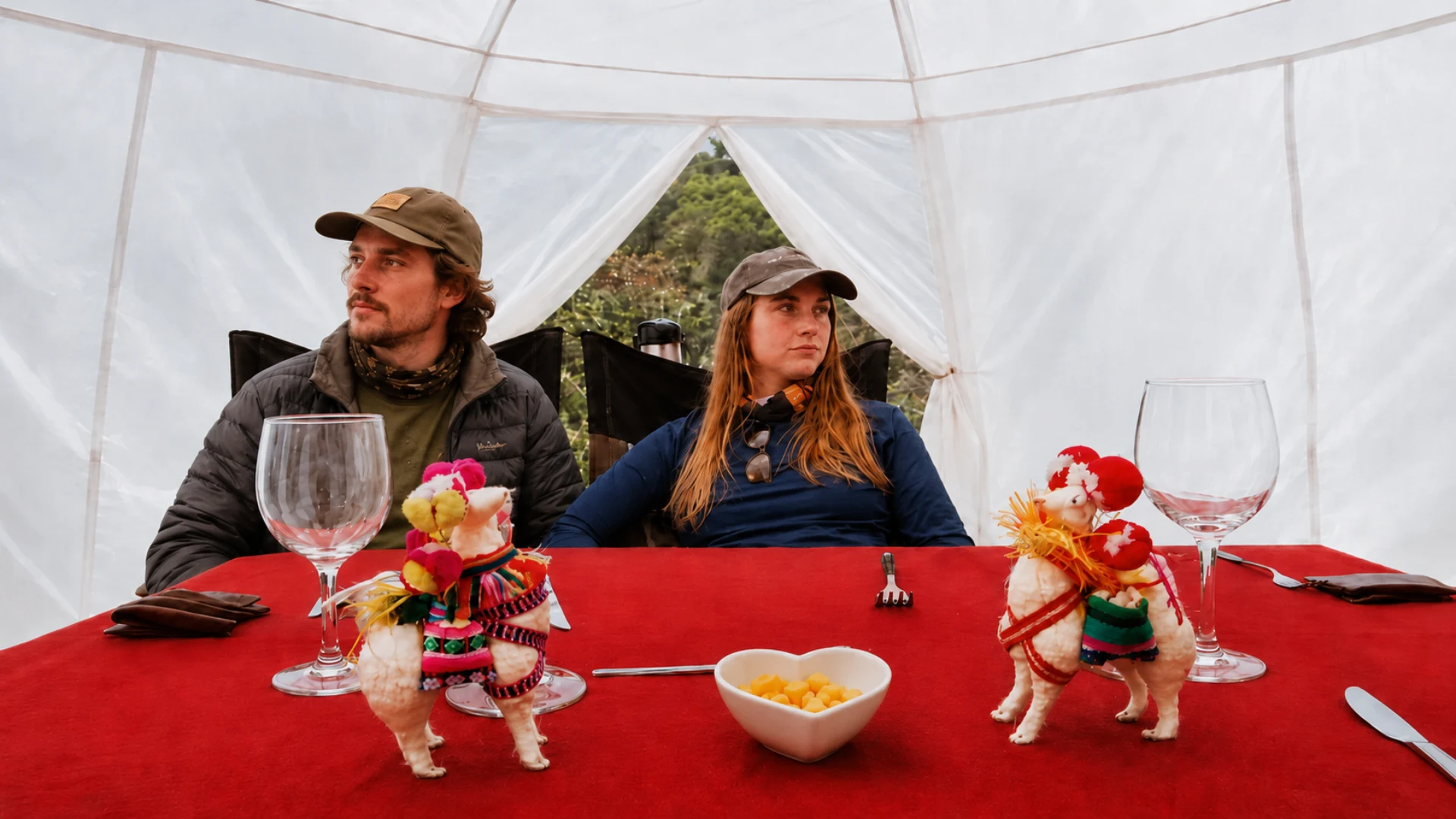Camping de lujo en el Camino Inca