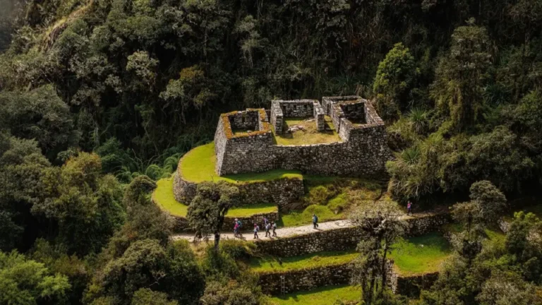 Sitio arqueológico de Conchamarca que verás en el Camino Inca a Machu Picchu.