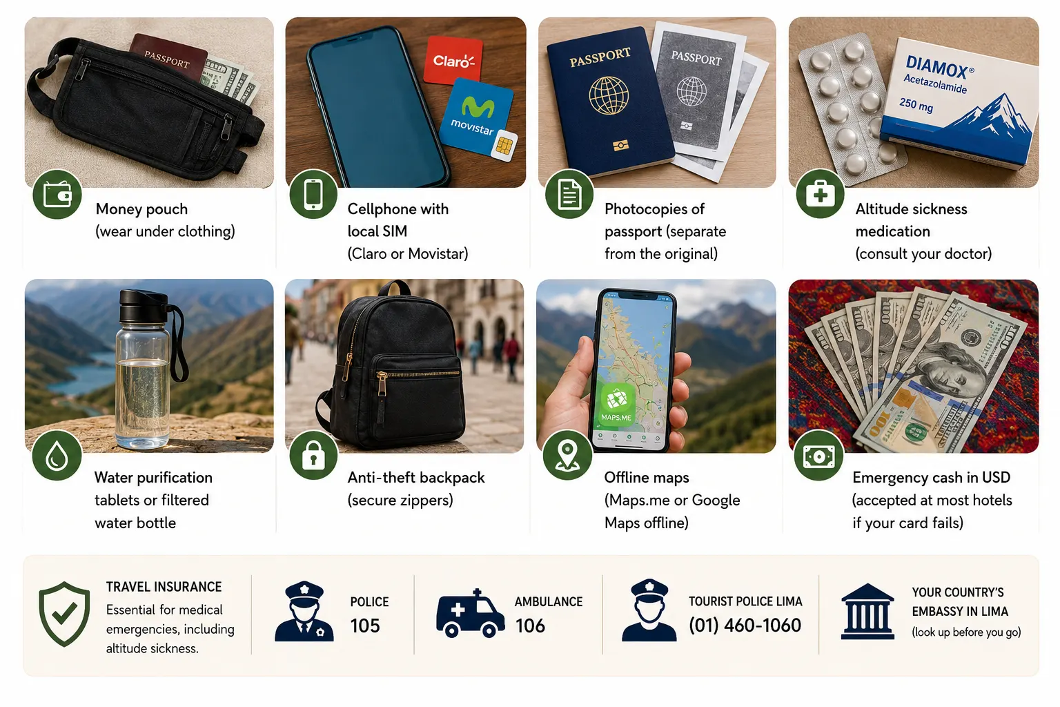 Essential Packing & Emergency Contacts