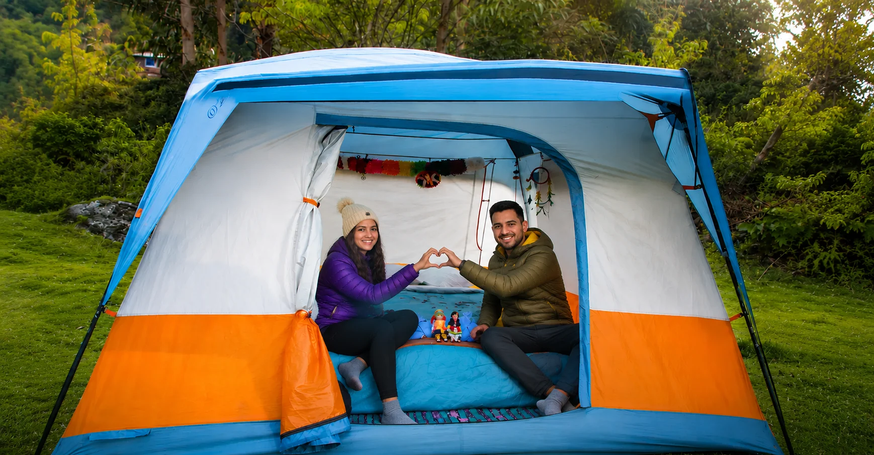Experiencia de camping de lujo en el Camino Inca.