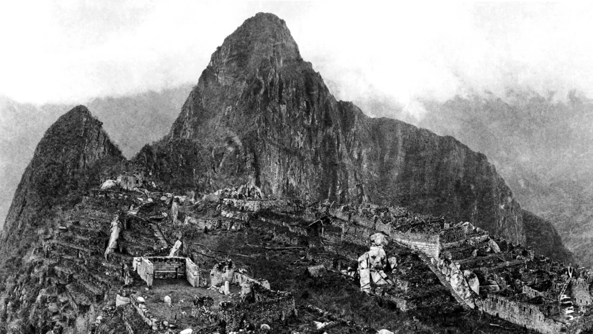 First photography of Machu Picchu