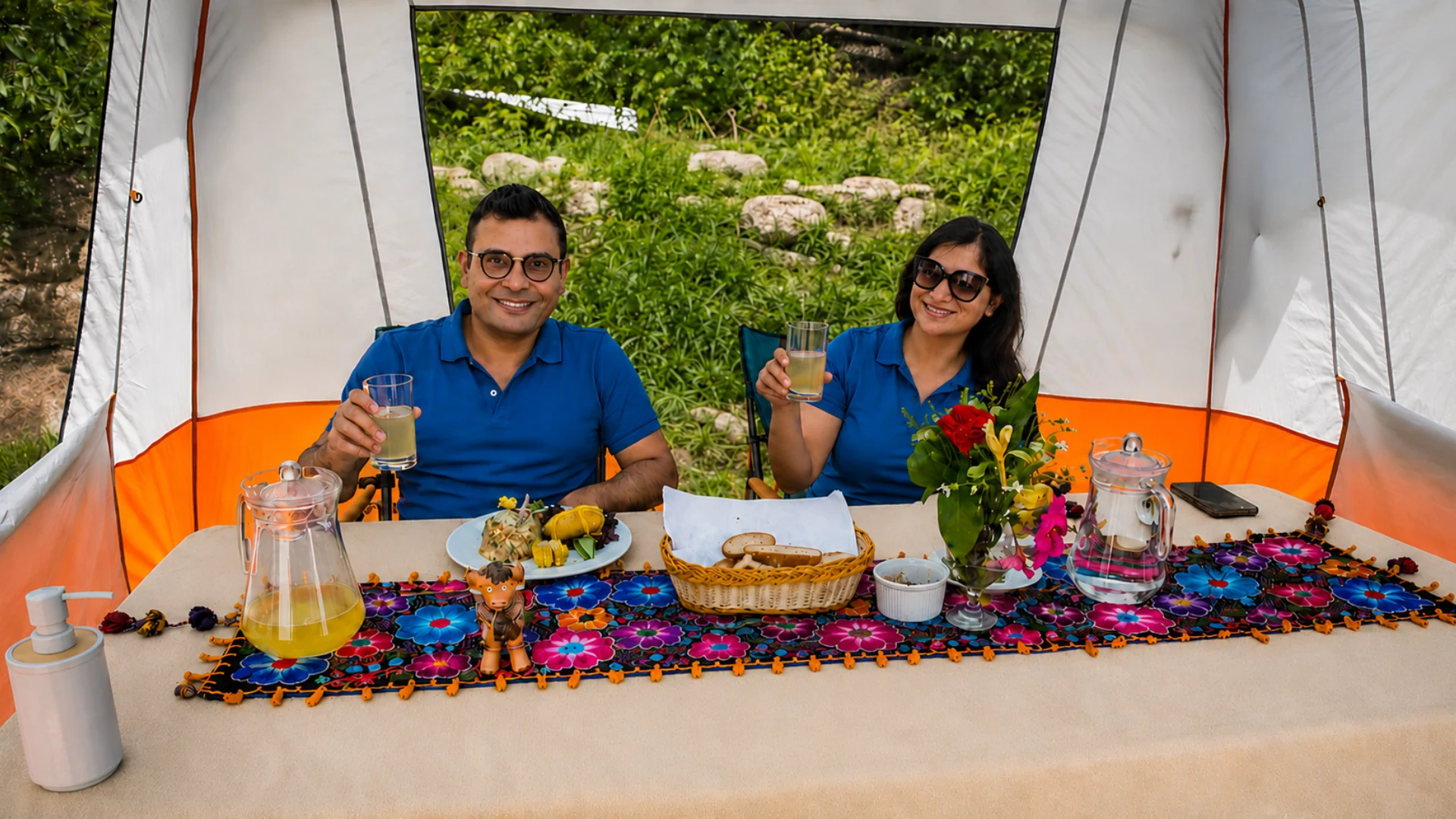 Gourmet dining during a luxury Inca Trail tour