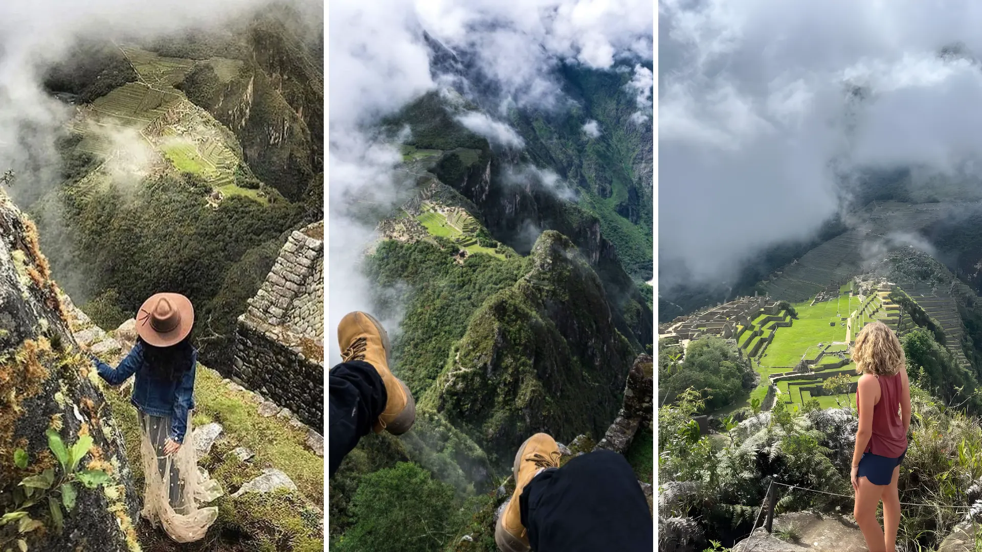 HUAYNA PICCHU MOUNTAIN - MACHU PICCHU MOUNTAIN - HUCHUY PICCHU MOUNTAIN
