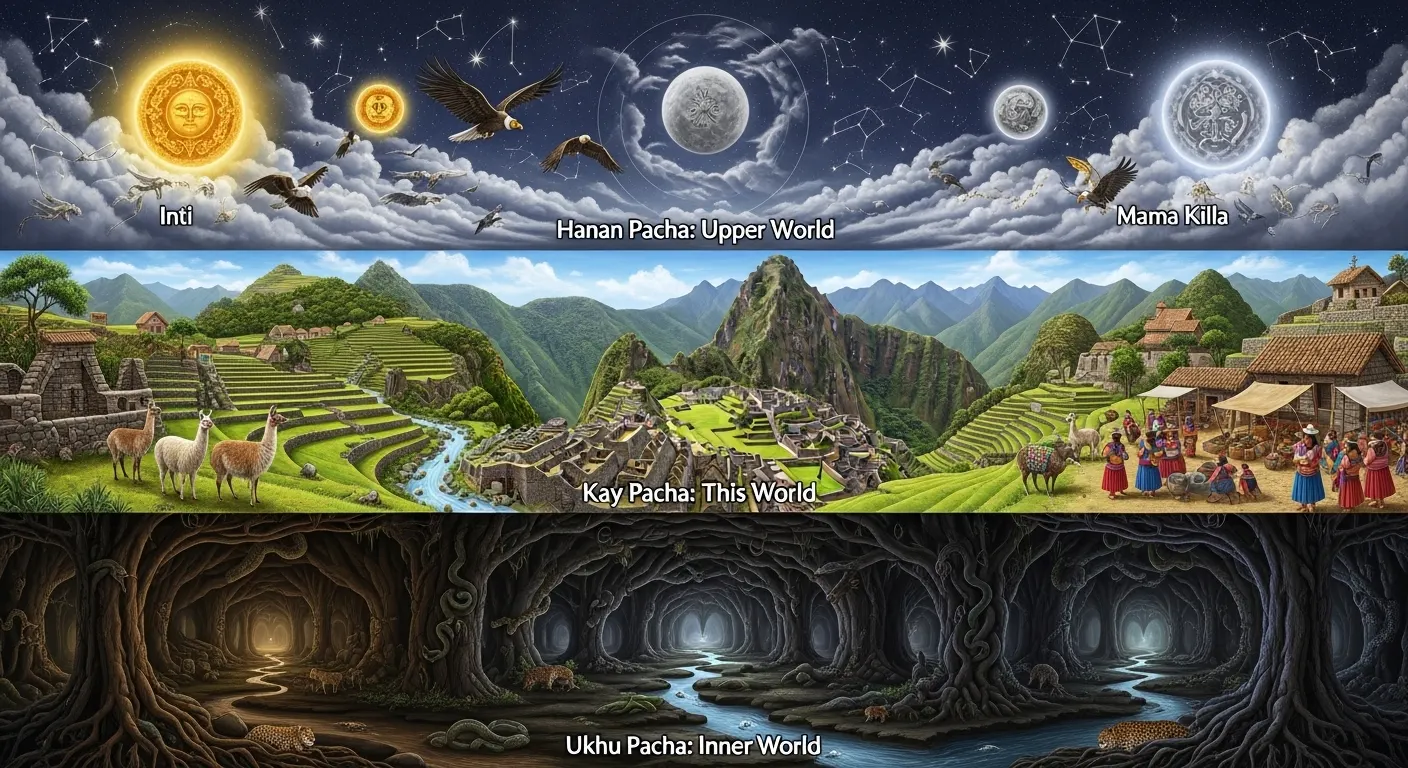 Hanan Pacha-Kay Pacha-Ukhu Pacha