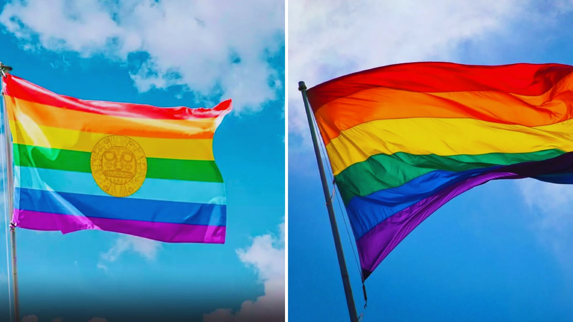 Inca Rainbow Flag vs LGBT Pride