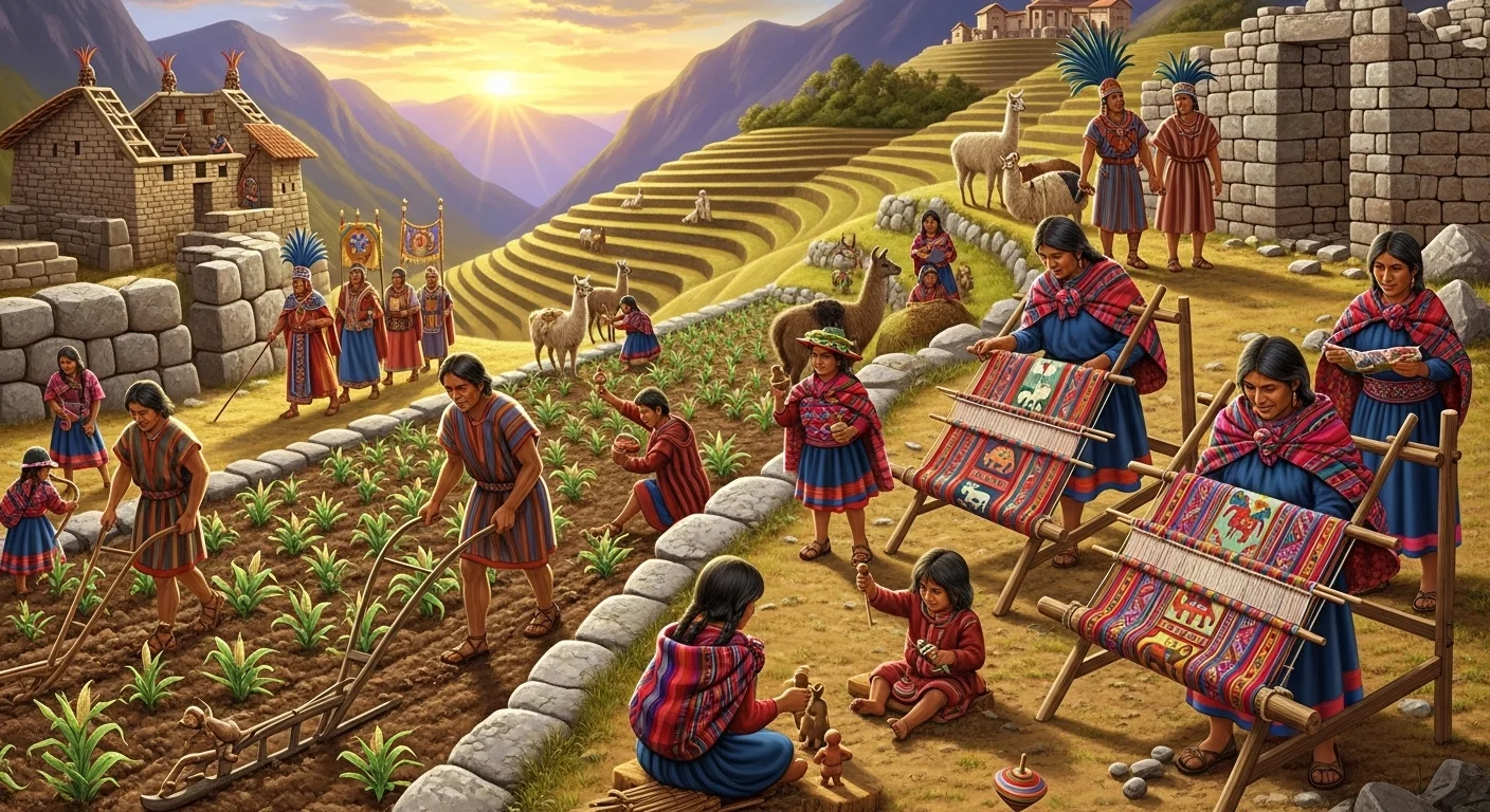 Inca society before the Spanish conquest