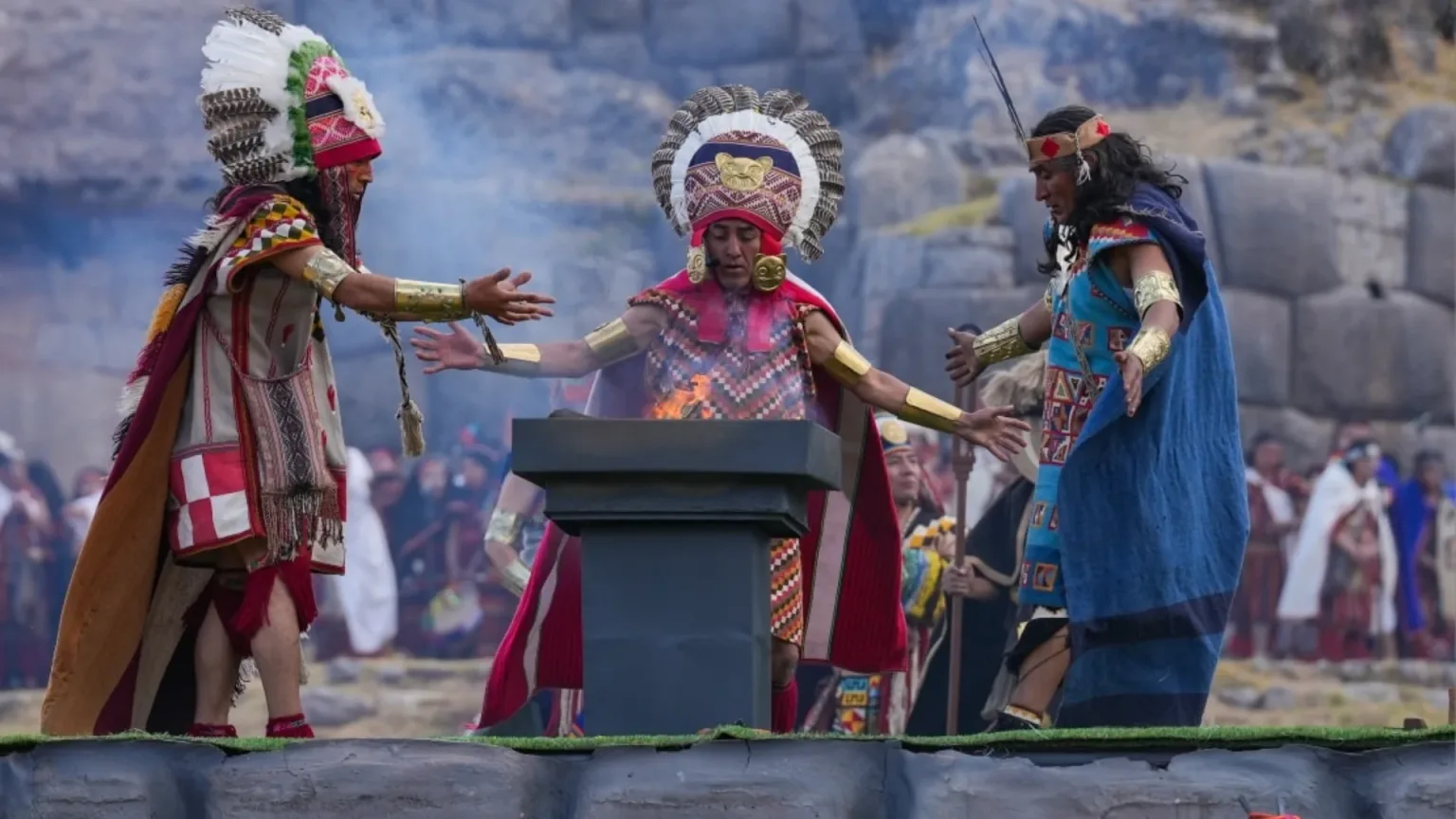 Inti Raymi en Sacsayhuamán