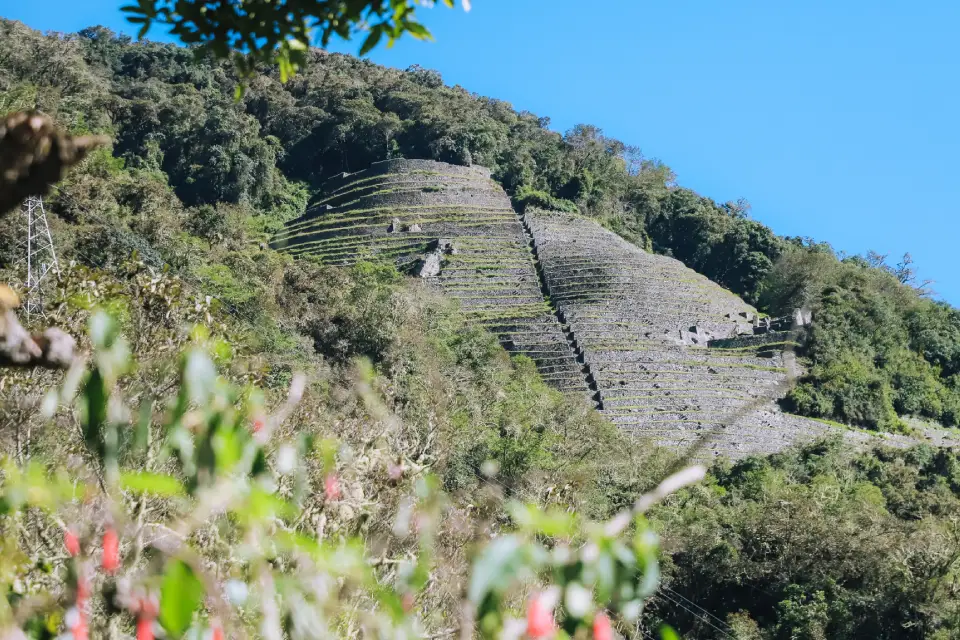 Sitio arqueológico de Intipata en el Camino Inca