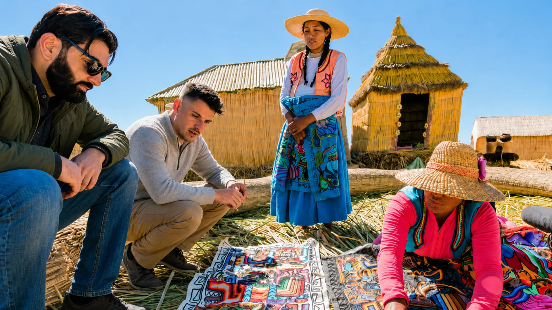 Lake titikaka with uros expeditions
