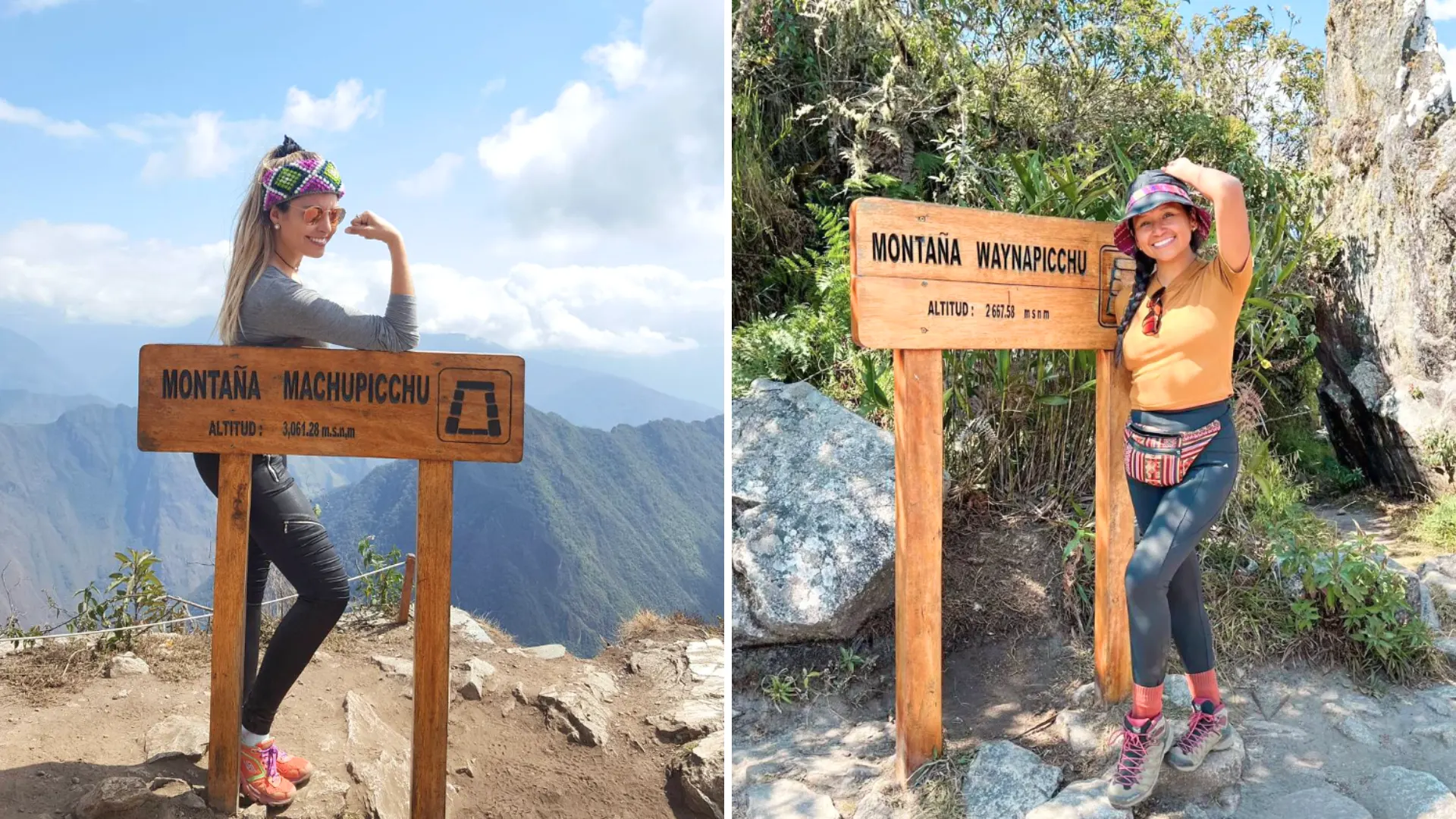 Machu Picchu Mountain vs Waynapicchu Mountain