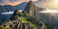 Machu Picchu Panorama Sunrise