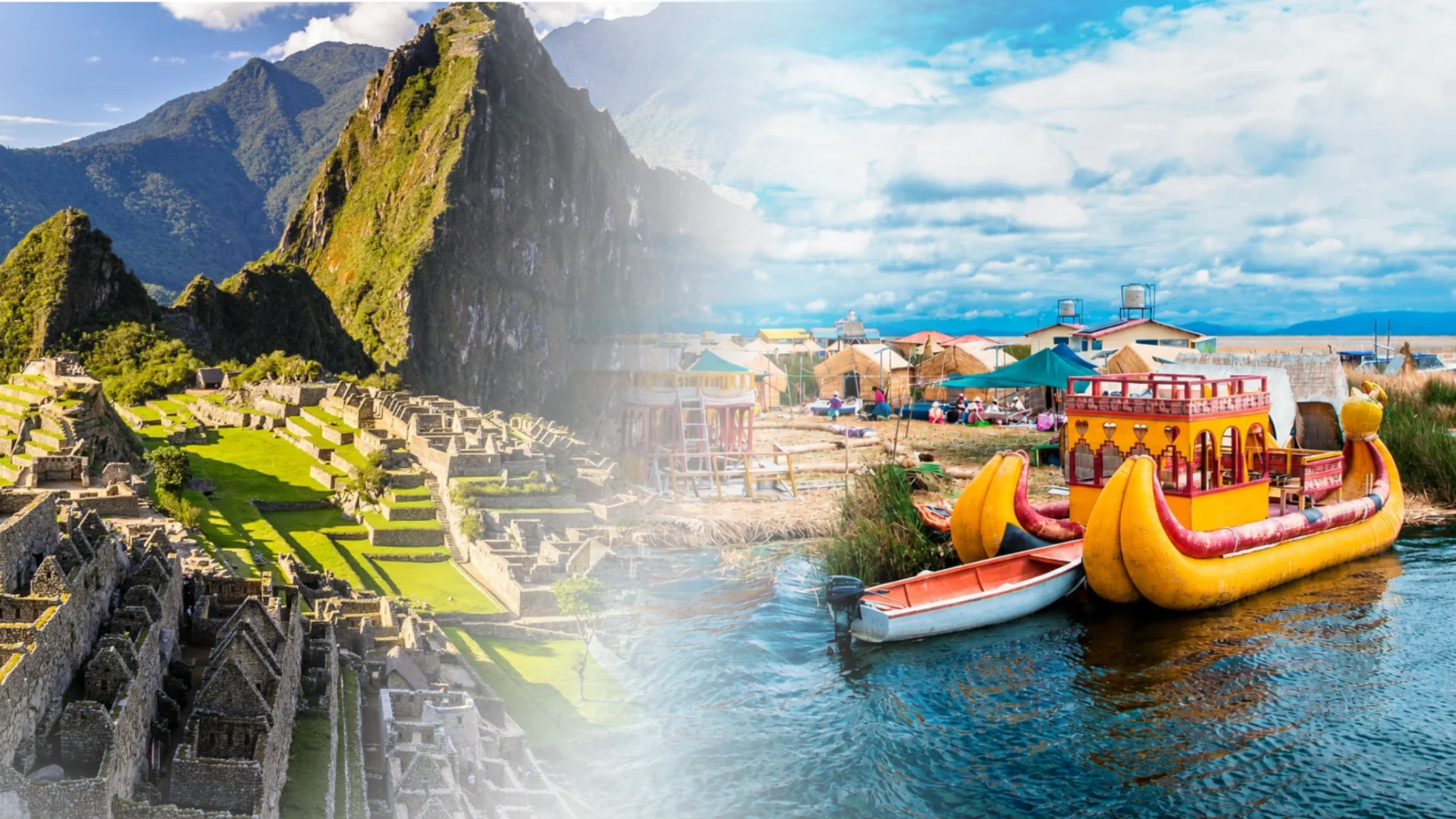 Combined Peru itinerary featuring Machu Picchu and the Uros floating islands on Lake Titicaca