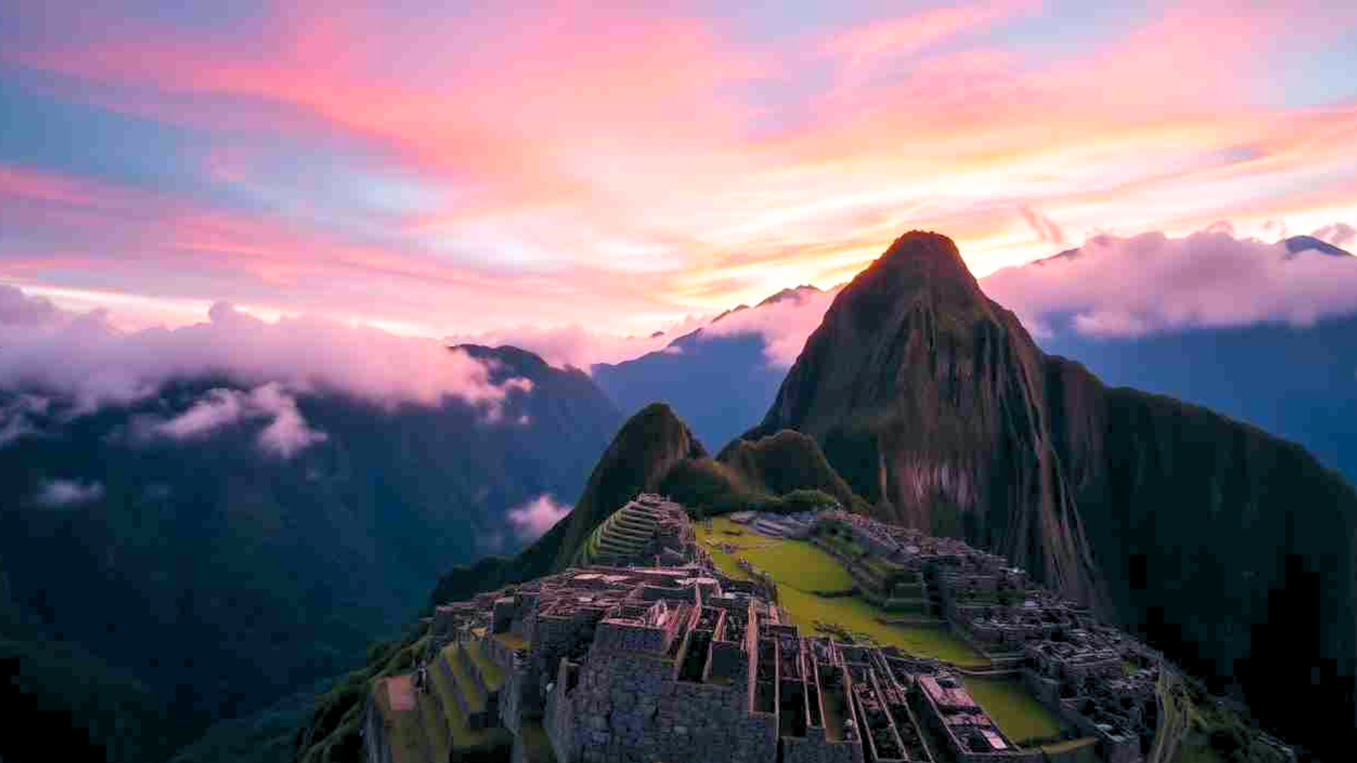Machu Picchu sunrise