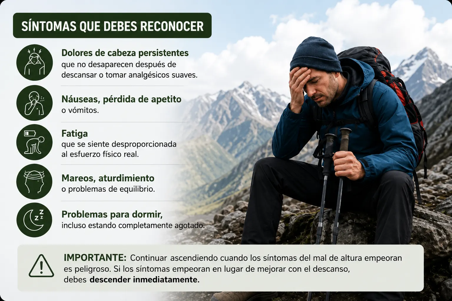 Mal de altura en el Camino Inca