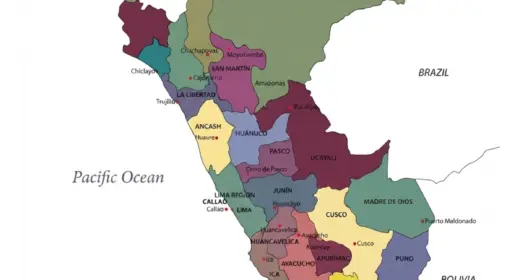 Todos los departamentos del Peru