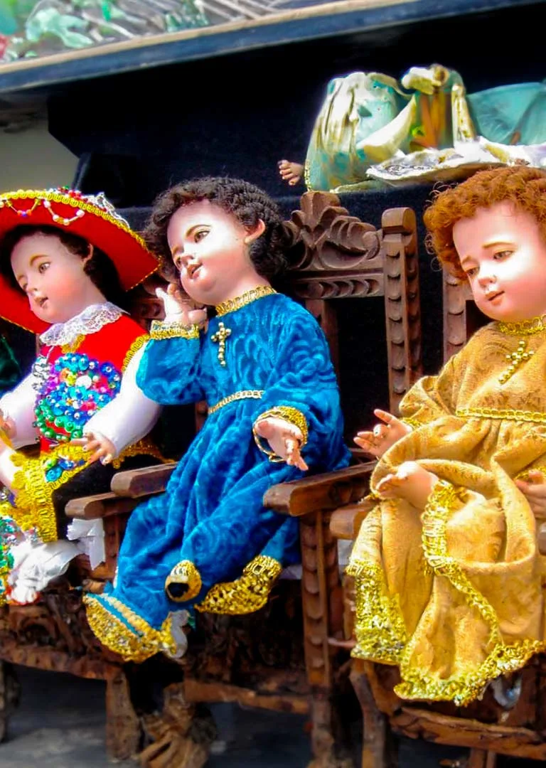 Niño Manuelito in Santurantikuy