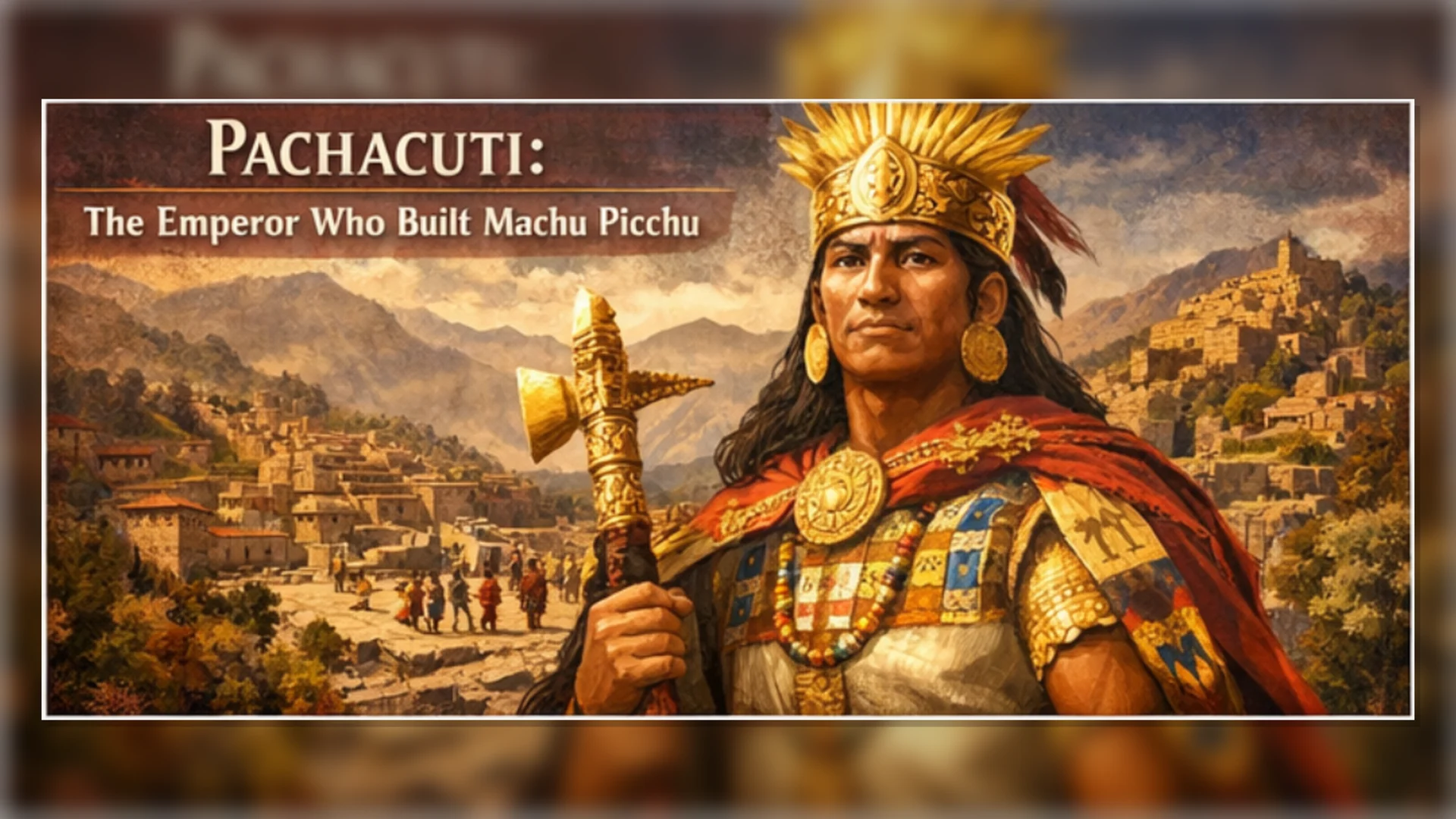 Pachacuti, the Inca Emperor