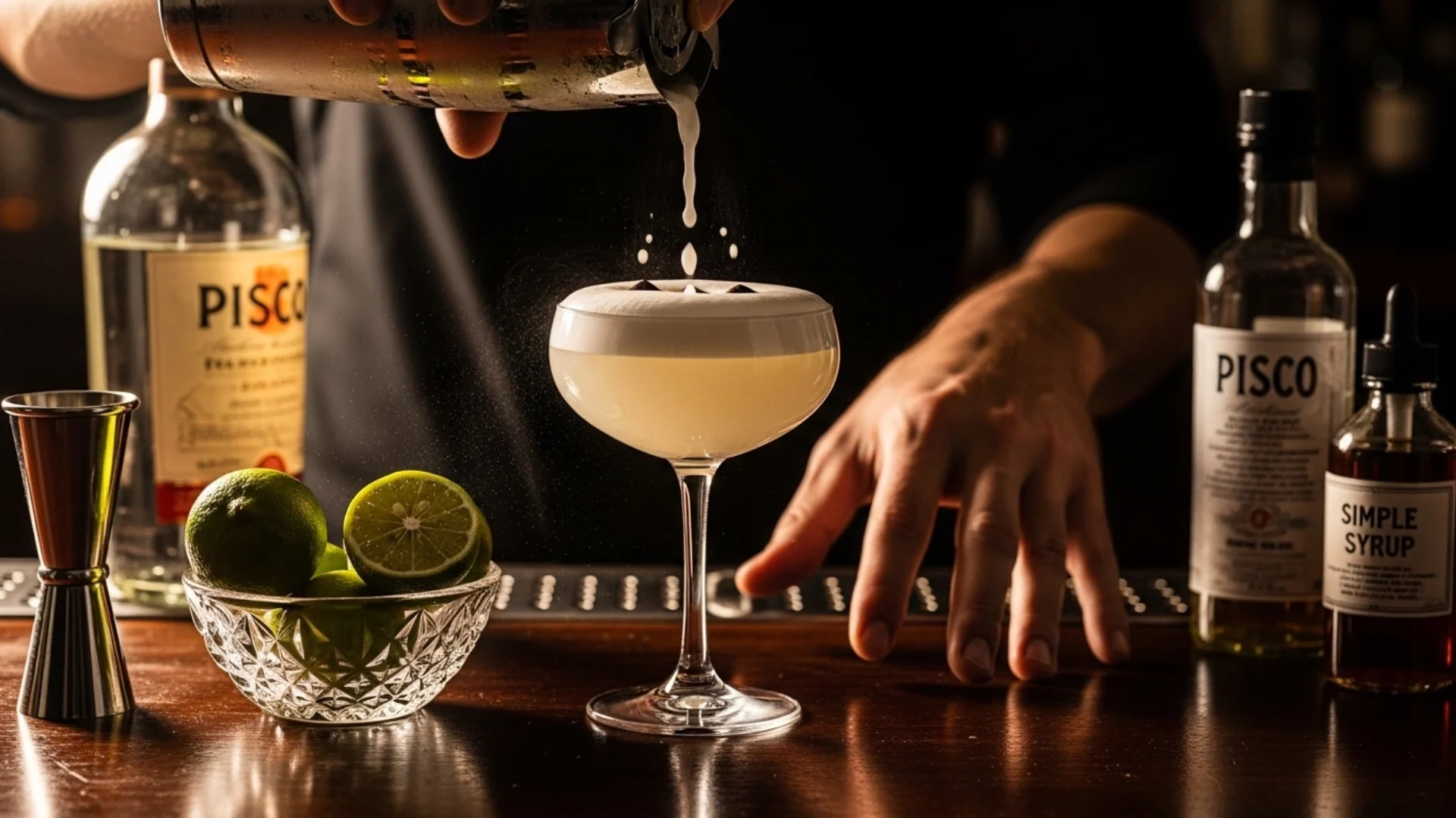 Classic Peruvian Pisco Sour