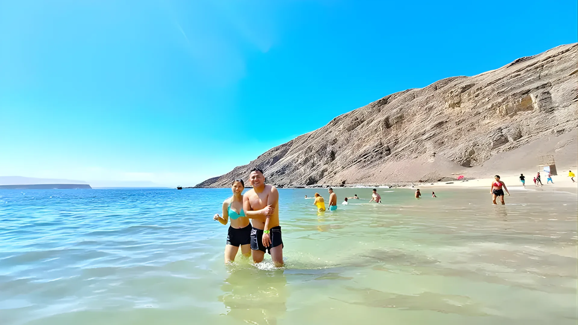 Playa la Mina, Paracas