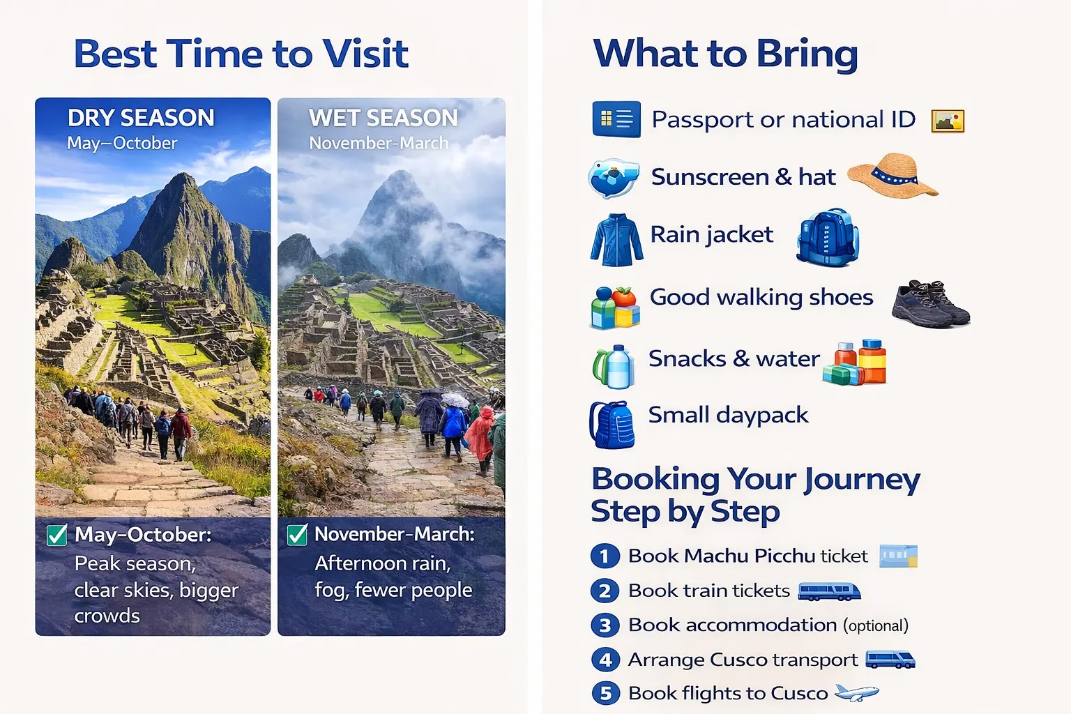 Practical Tips Before You Go to Machu Picchu