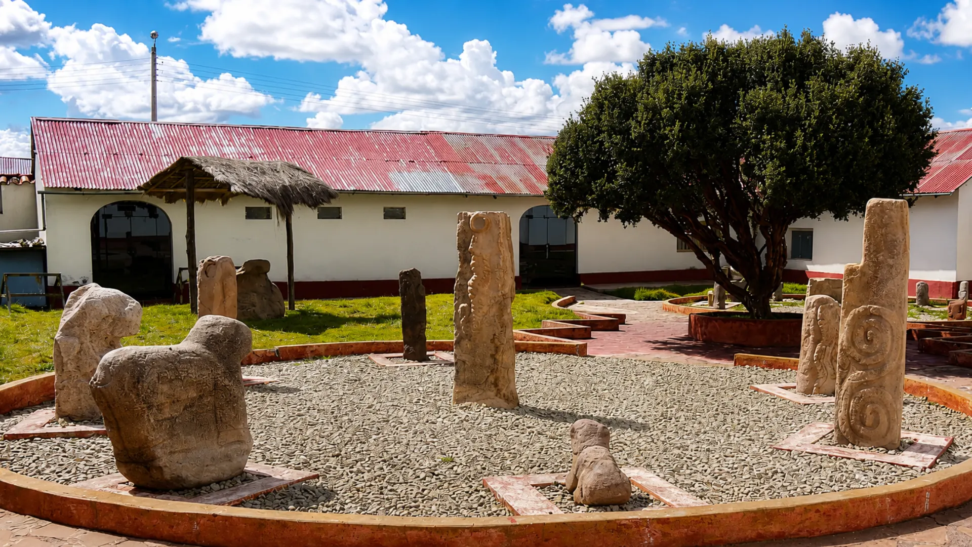 Pukara archaeological site on the Route of the Sun in Peru