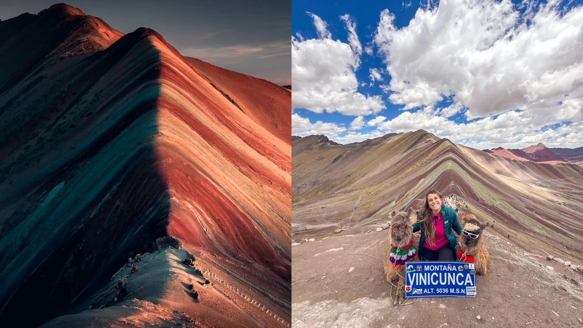 See the Rainbown Mountain