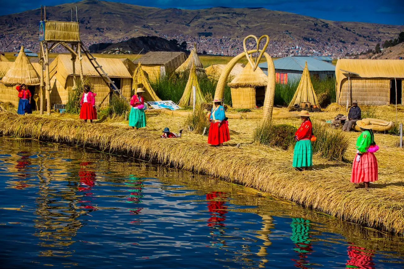 Taquile Island visit during a Lake Titicaca tour
