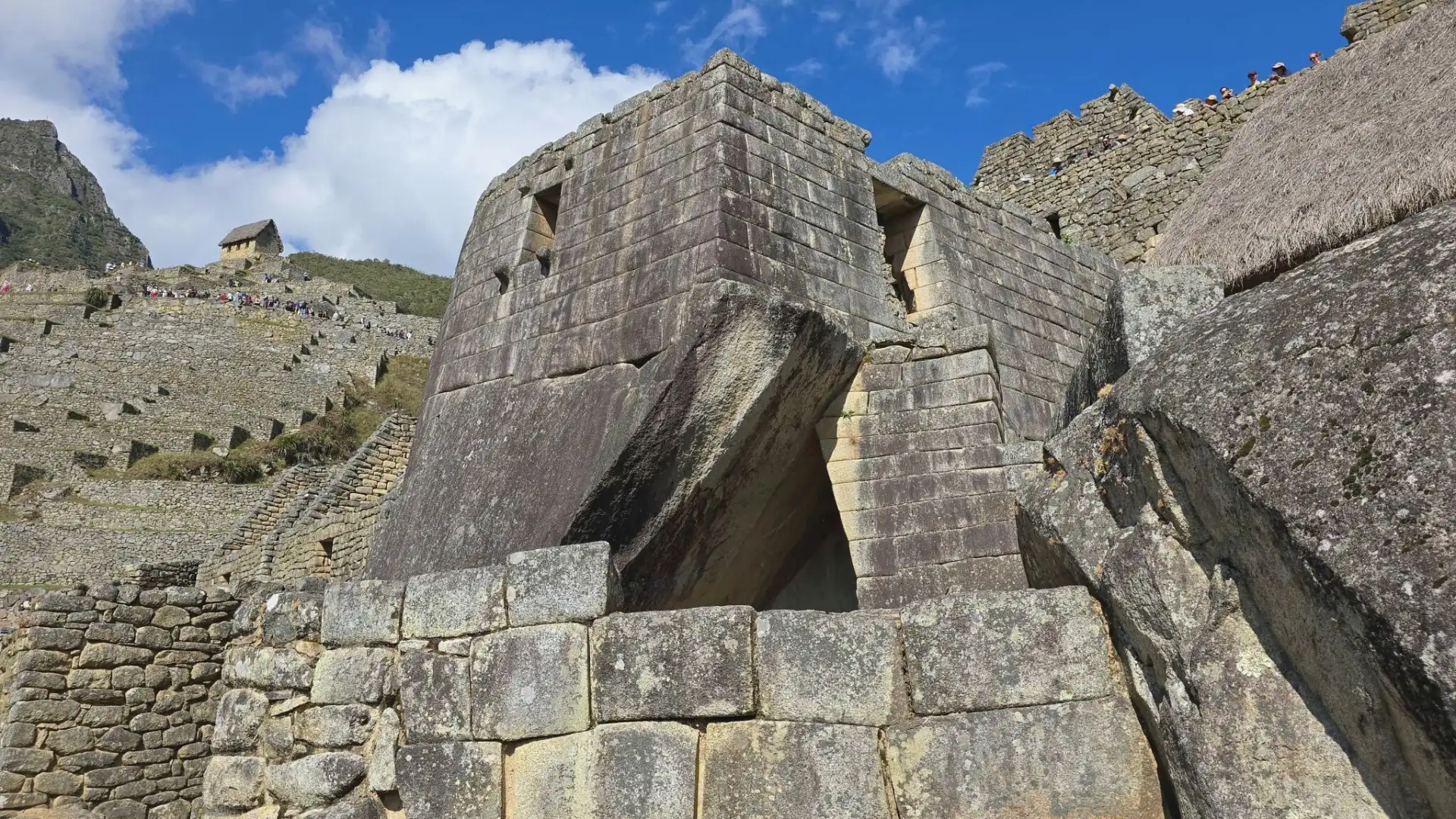 Temple of the Sun Machu Picchu