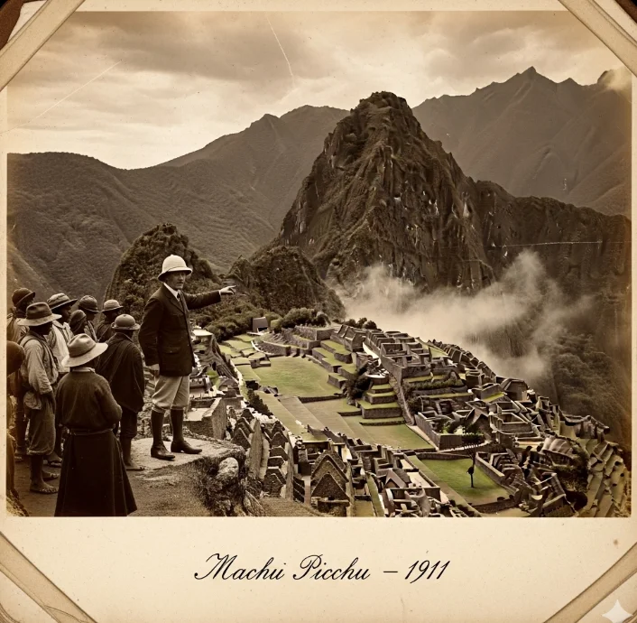 The role of Hiram Bingham in 1911