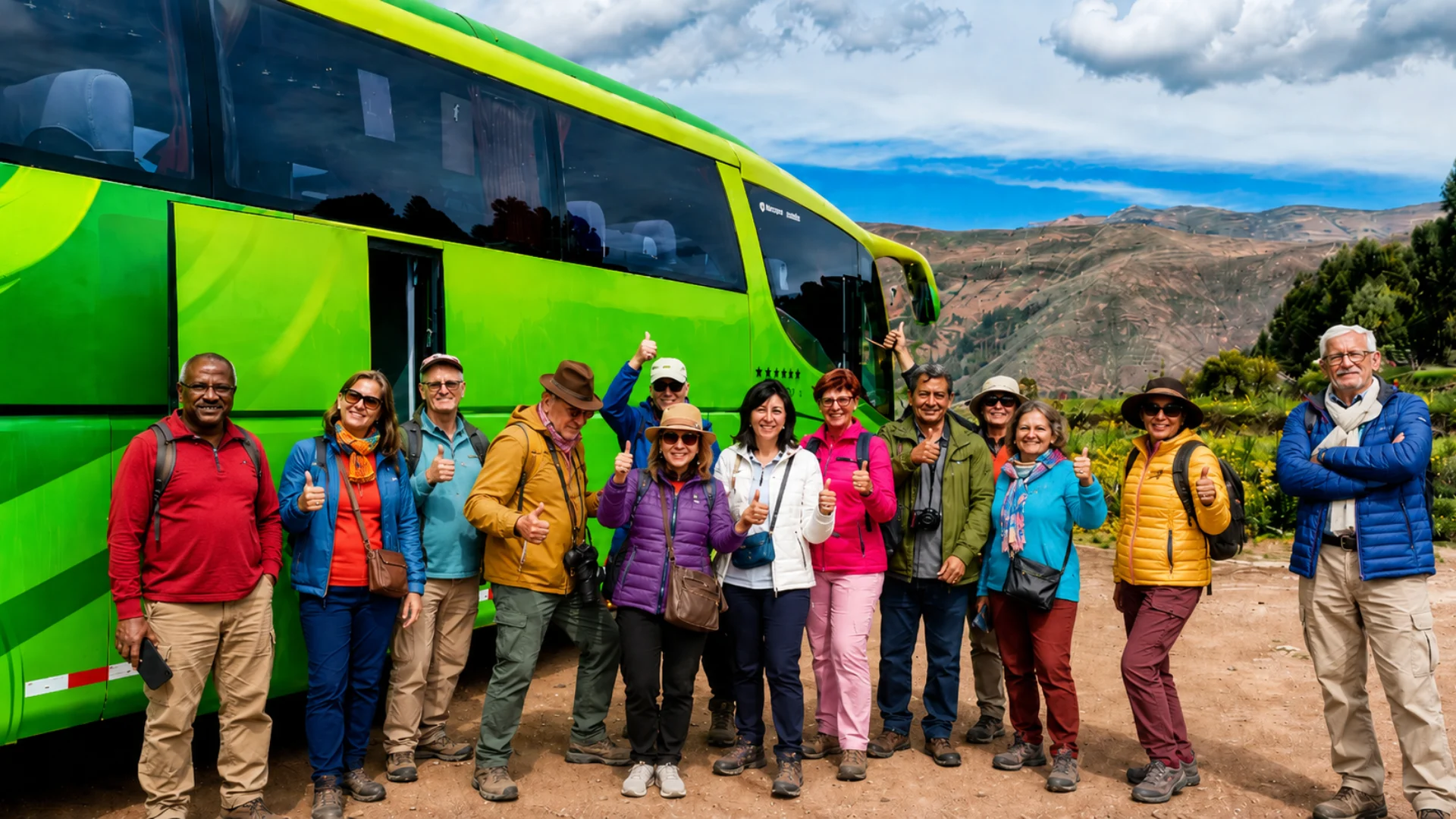 Tourist Bus from Cusco to Lake Titicaca