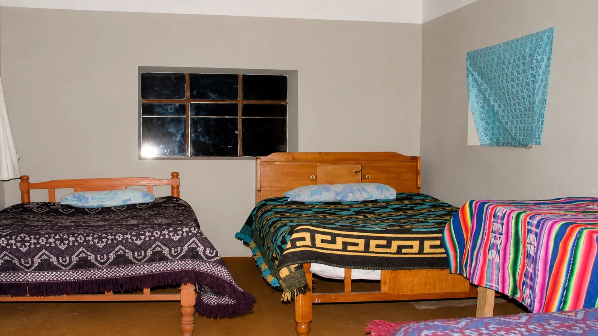 Typical homestay room on Amantani Island