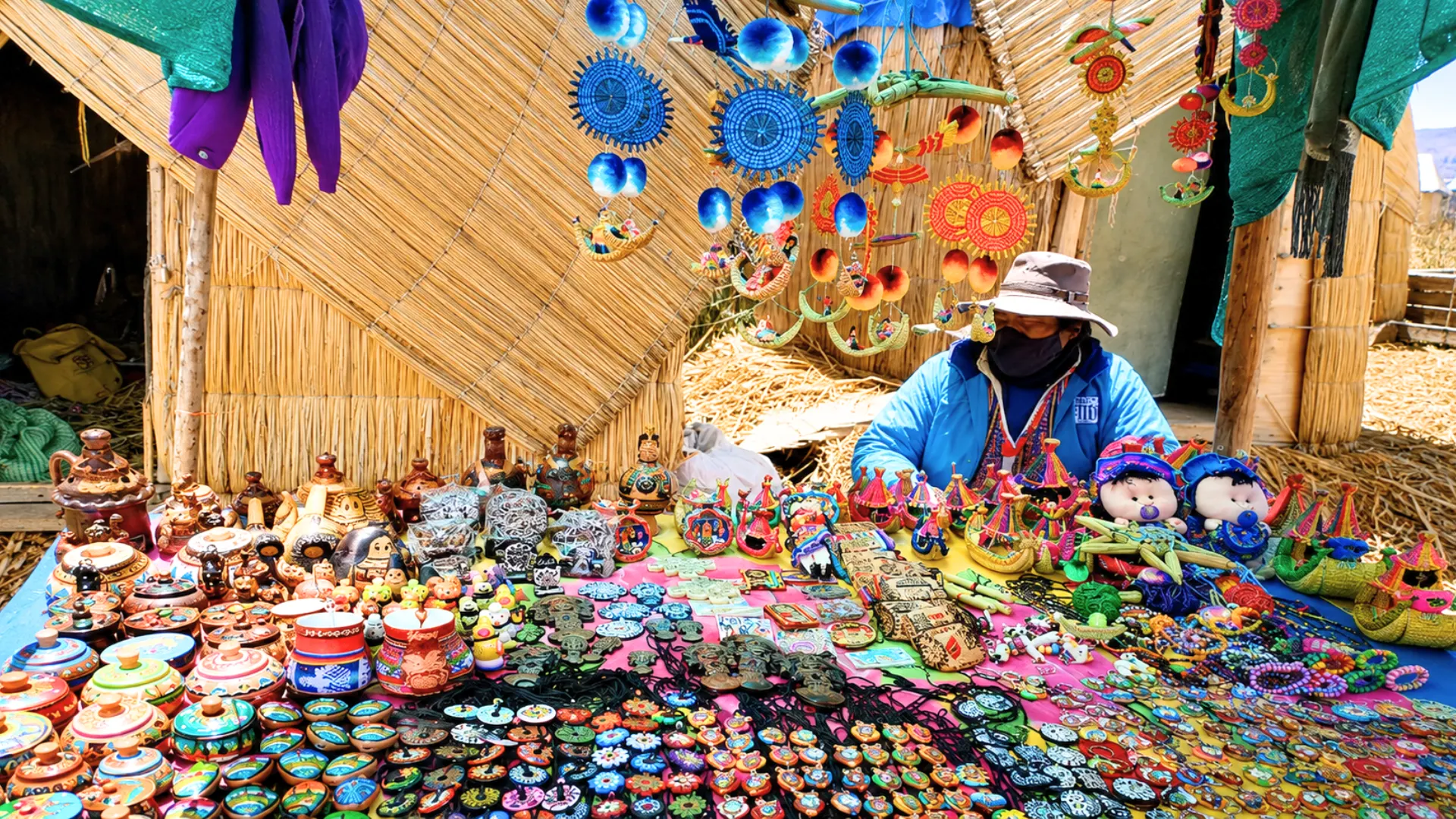 Uros Islands handicrafts