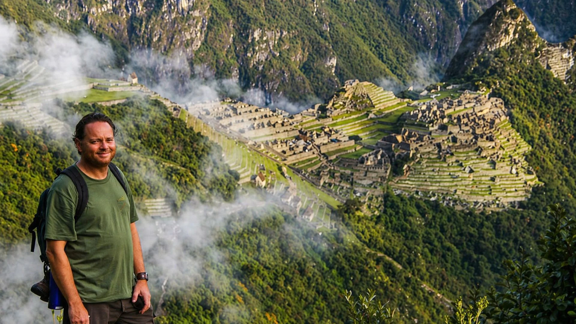 View of Machu Picchu from Intipunku