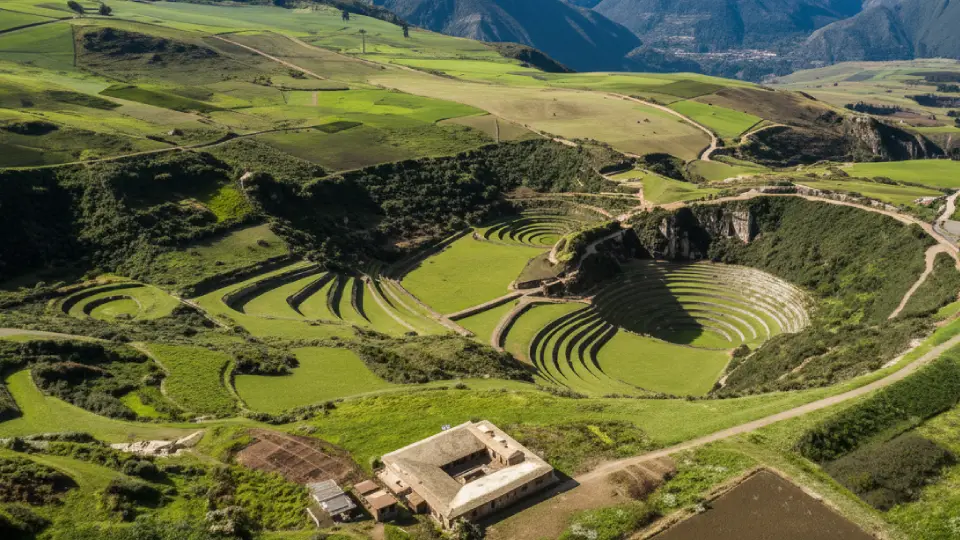 Andenes de Moray considerado como un laboratorio de adaptación Inca