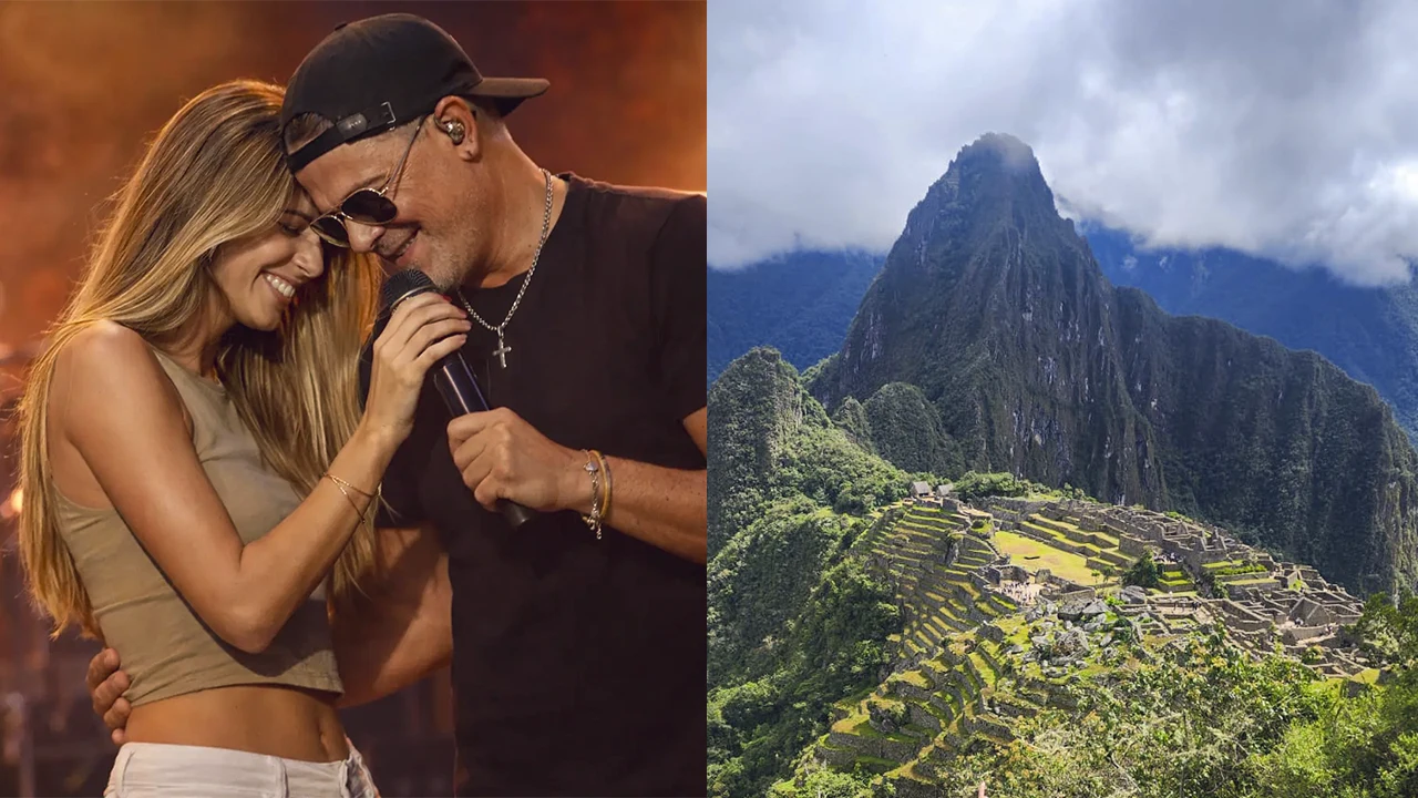 Alejandro Sanz y Stephanie Cayo llegan al Cusco para visitar Machu Picchu