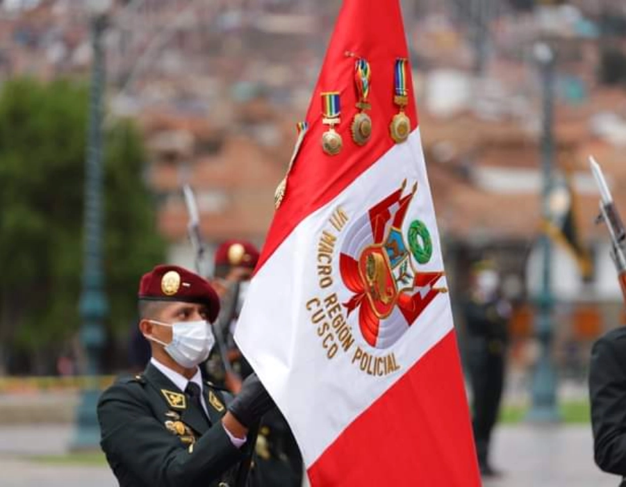 bandera de guerra del peru
