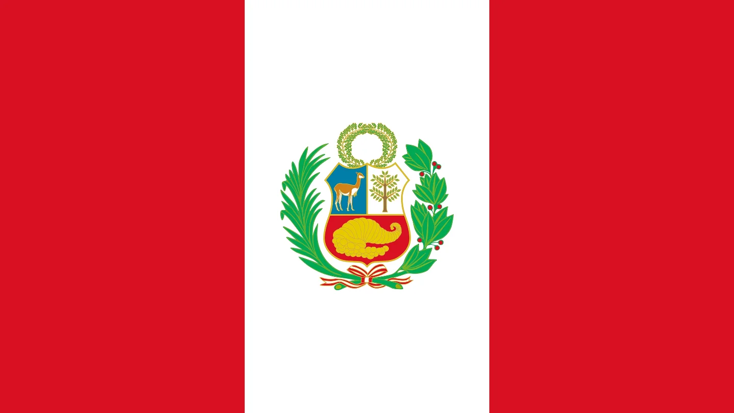bandera nacional del peru