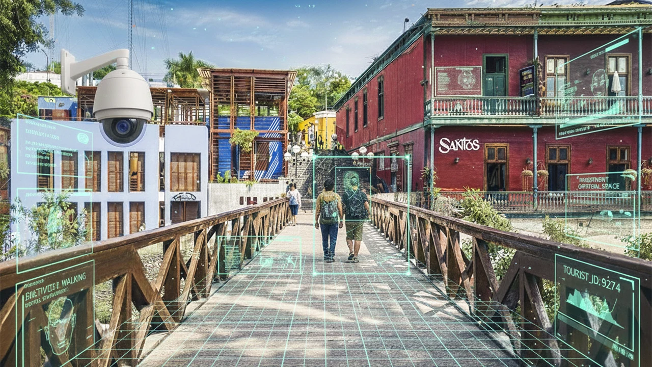 Smart security cameras installed in Barranco to protect tourists and residents