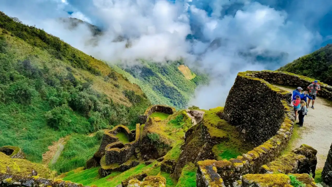 Archaeological Site Sayacmarca luxury Inca Trail