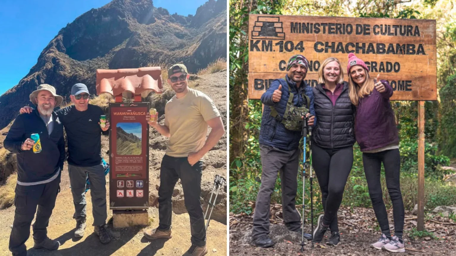 camino inca de 4 dias vs de 2 dias