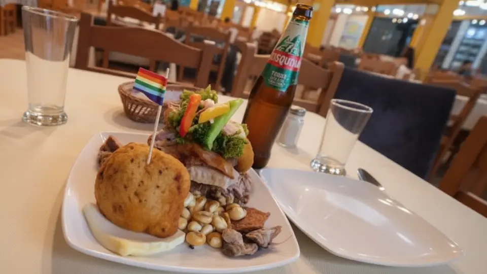 Presentacion de chiriuchu en restaurantes cusqueños