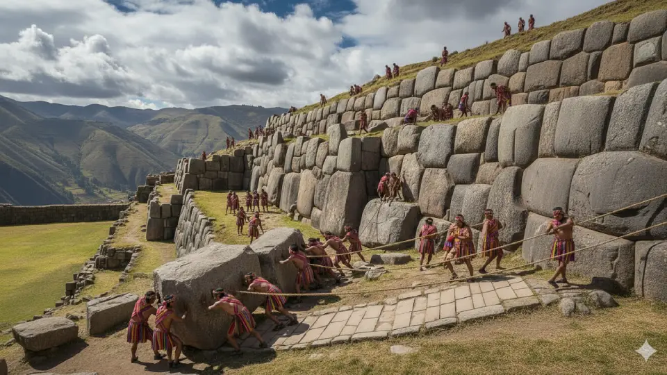 construcción de la arquitectura en el Imperio Inca
