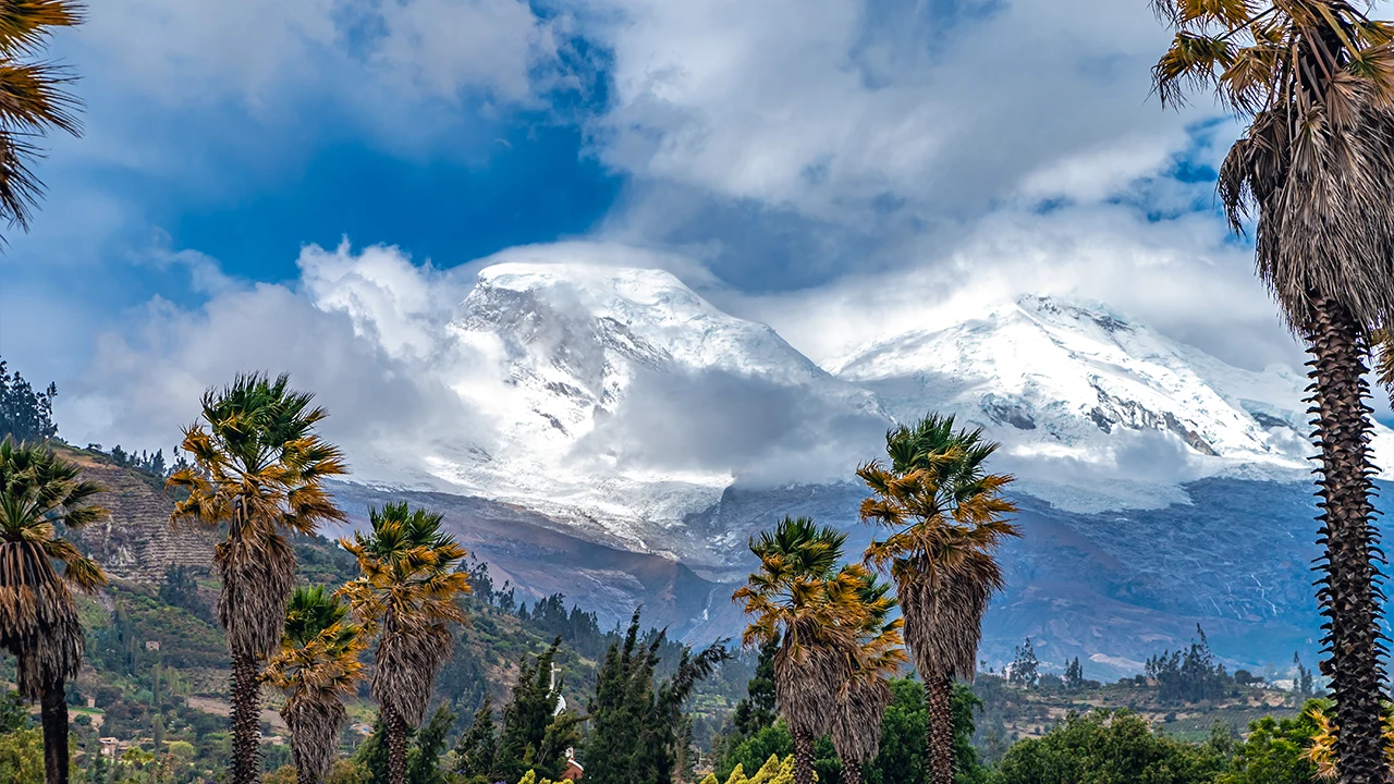 Cordillera Blanca en Peru