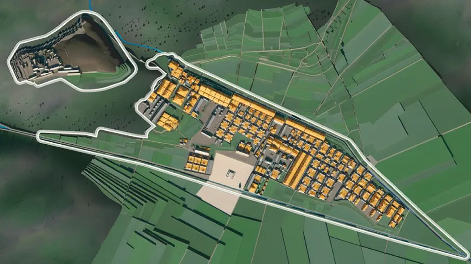 Reorganization of the city of Cusco during the rule of Pachacutec