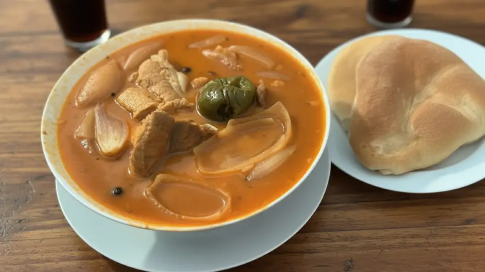 Cusco-style adobo, prepared with pork, ready to be enjoyed
