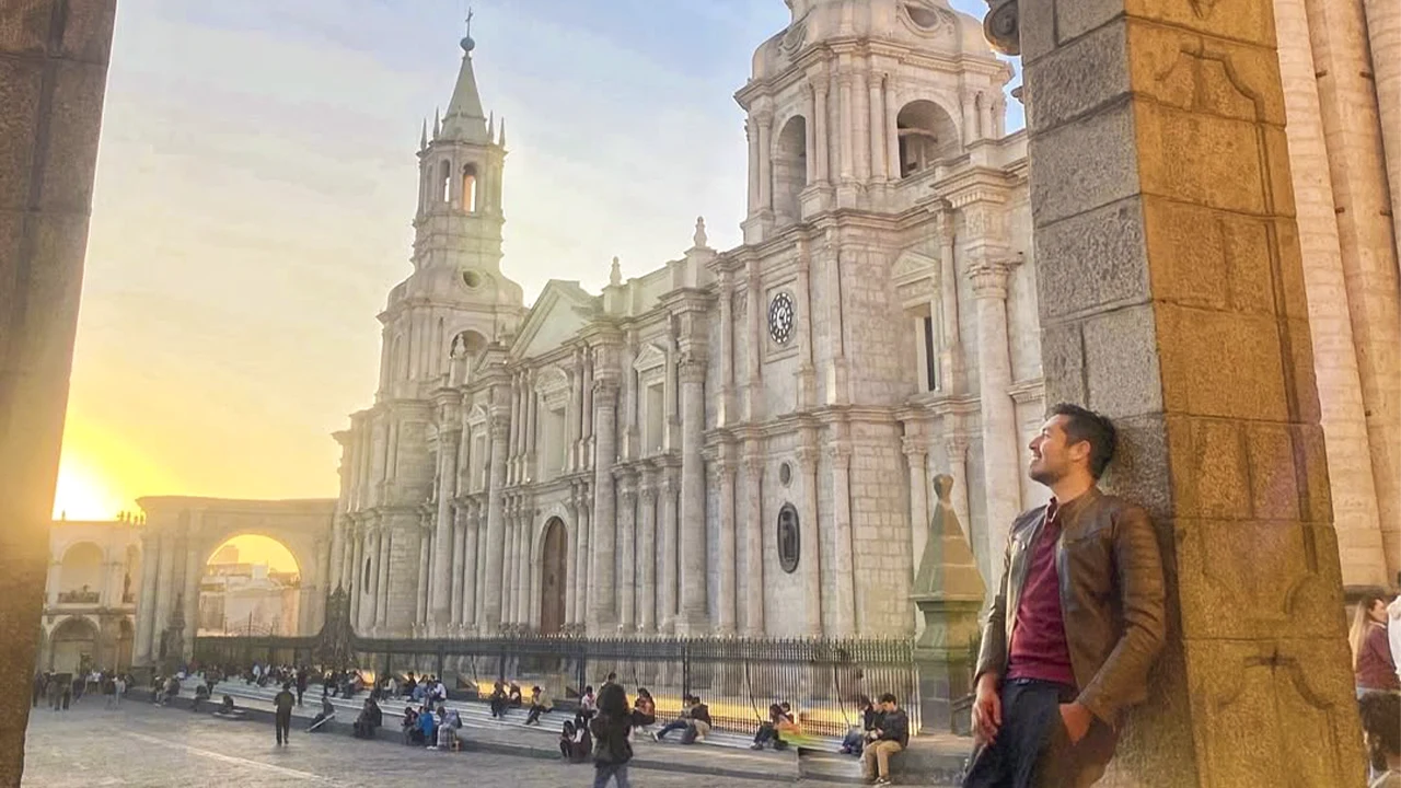 Turistas durante Semana Santa en Arequipa