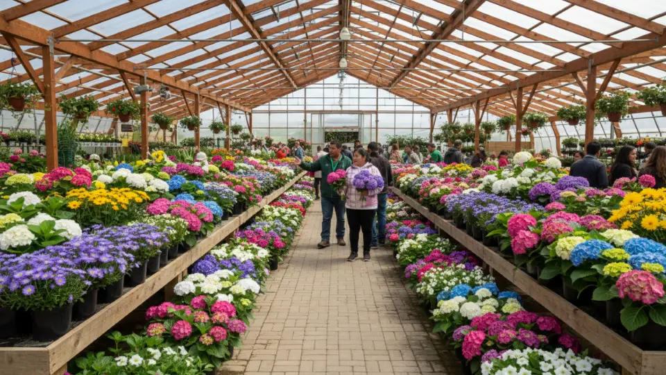 Flower festival in Huánuco, Peru